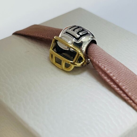 Pandora New York Giants Football Helmet Charm Pendant - Picture 1 of 3